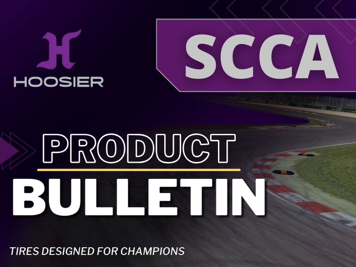 SCCA SMX Class to use Hoosier Tires in 2026